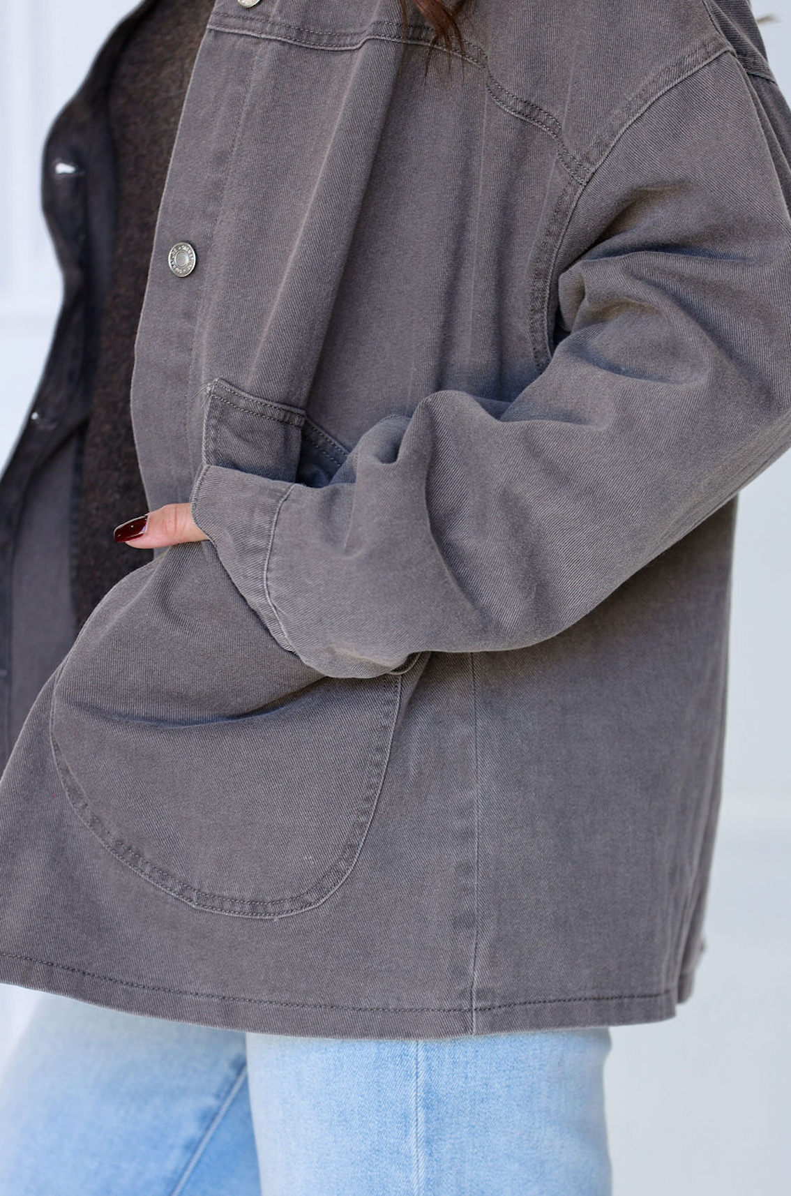 Korey Barn Jacket Grey