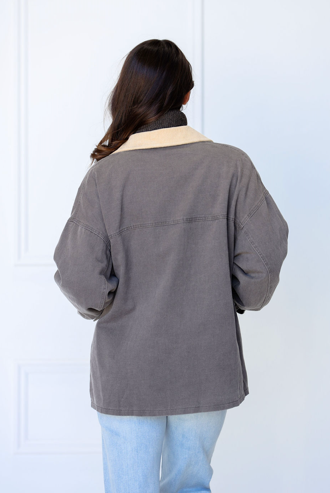 Korey Barn Jacket Grey