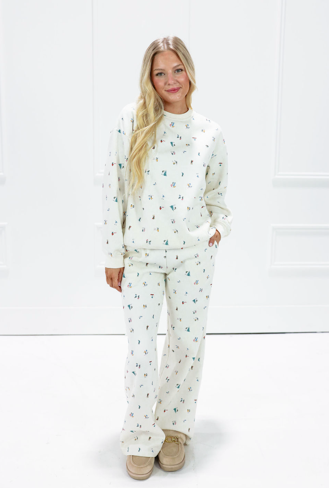 Ski Lane People Sweatshirt