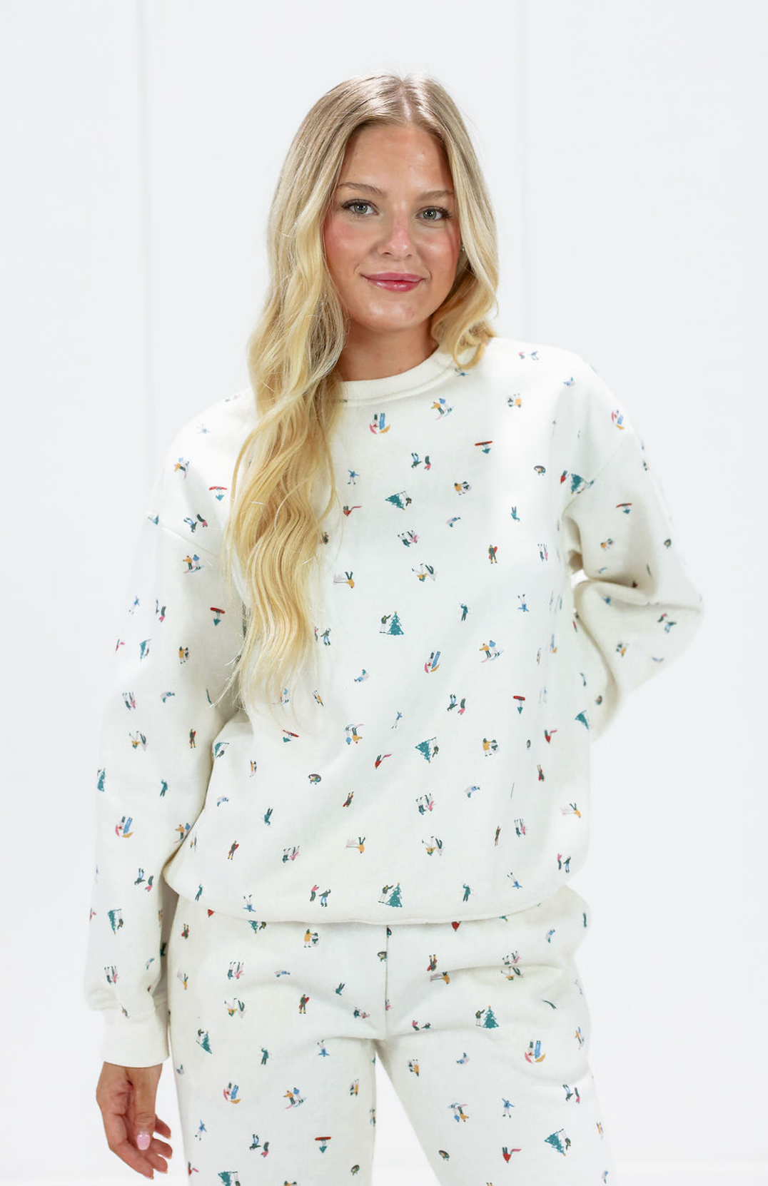 Ski Lane People Sweatshirt