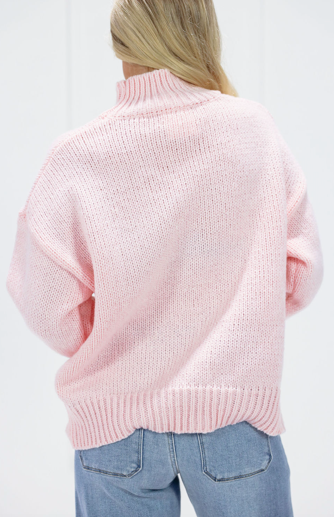 Ski Oversized Sweater Pink/White – Clothe Boutique Ski Oversized Sweater Pink/White – Clothe Boutique