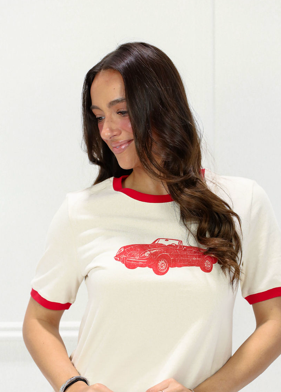 Vintage Car T-shirt Red - Clothe Boutique
