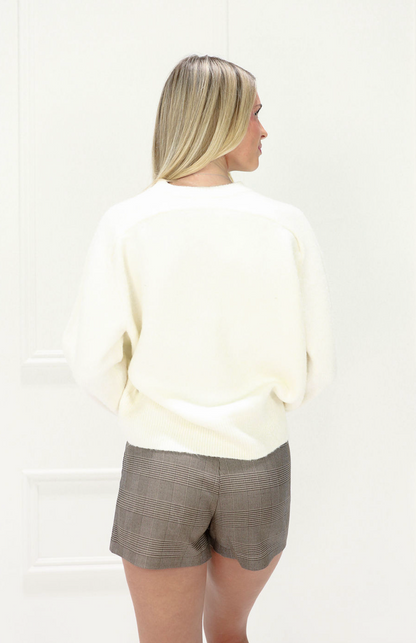 Glen Brown Checker Skort - Clothe Boutique