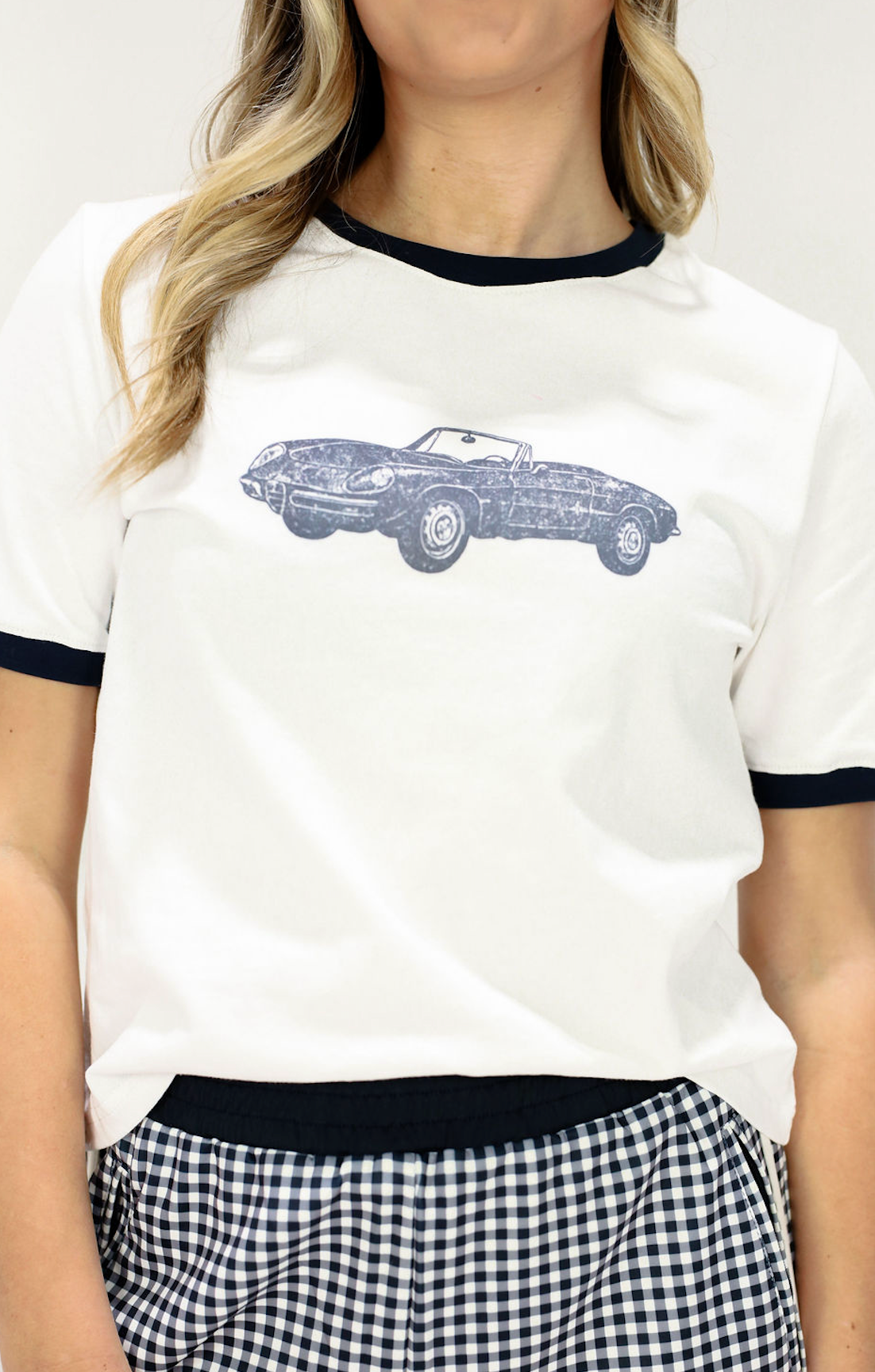 Vintage Car T-shirt Black - Clothe Boutique