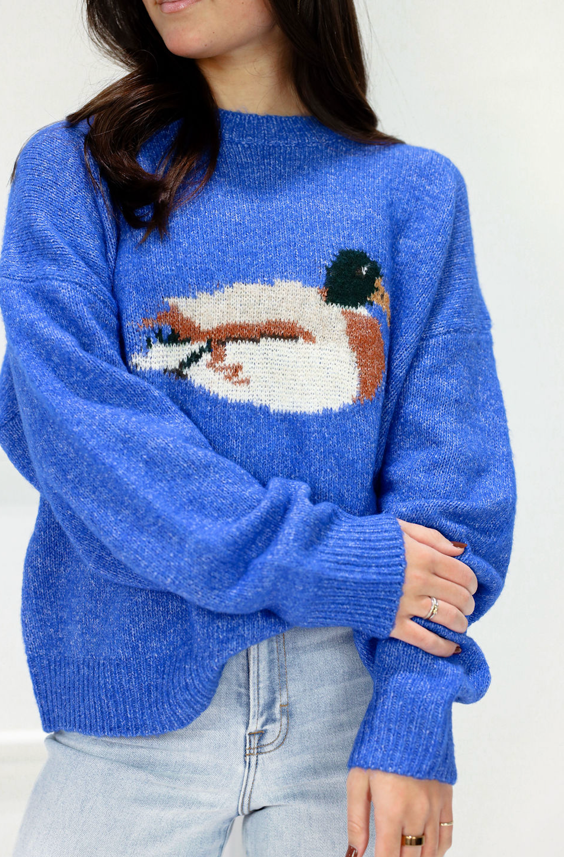 Duck Sweater Cobalt
