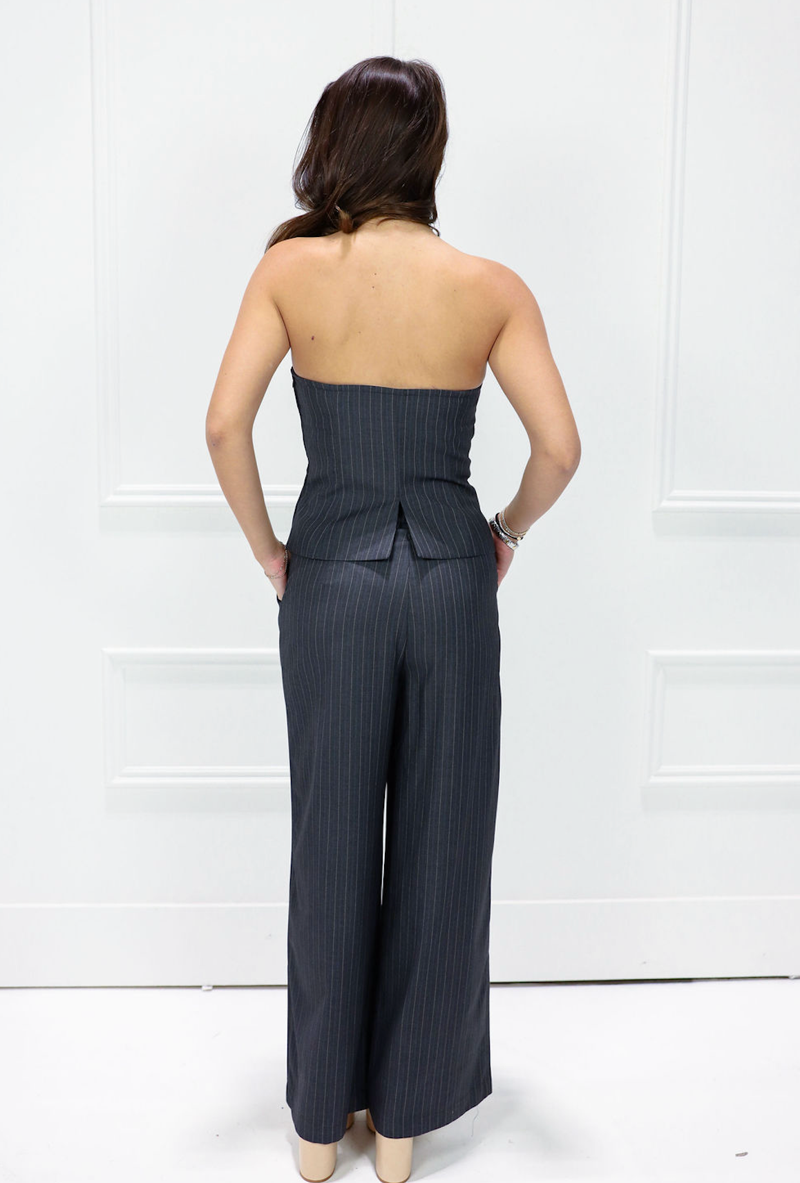 Pin Stripe Top & Pants Set of 2