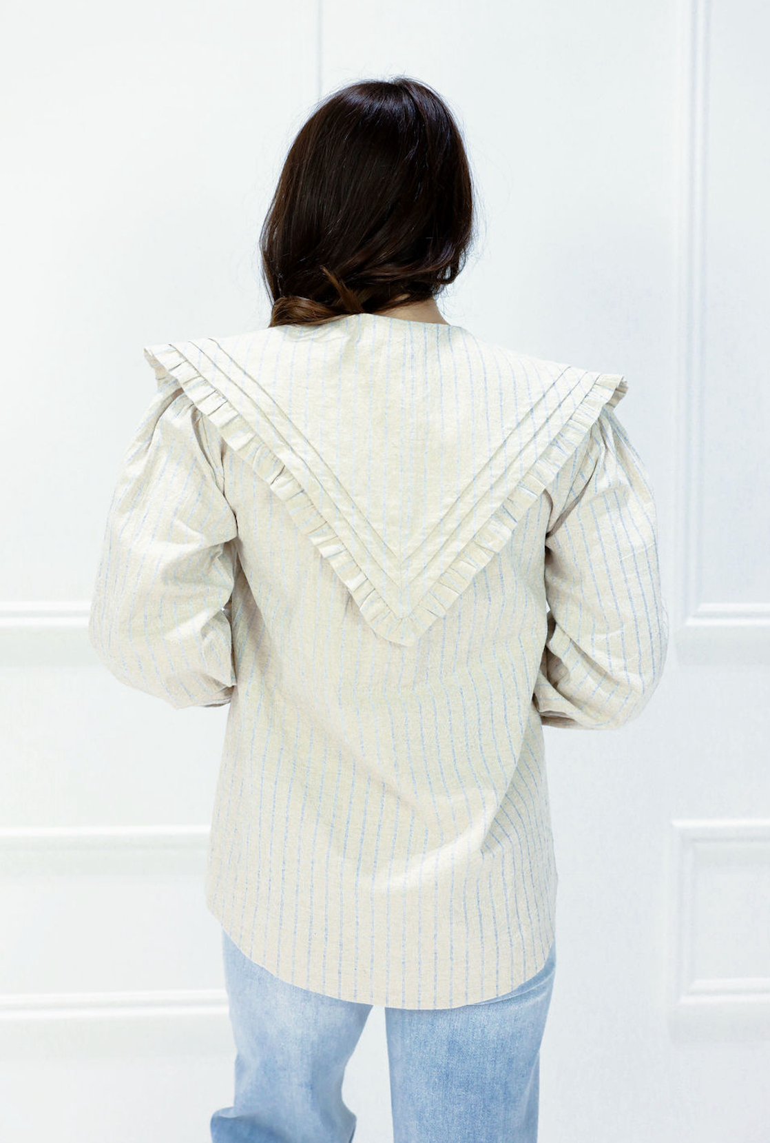frill sailor collar blouson muguet 公式通販 Collar Sailor 最安値