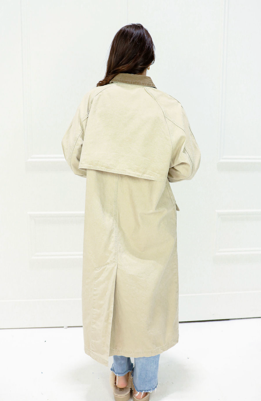 Long Trench Barn Jacket