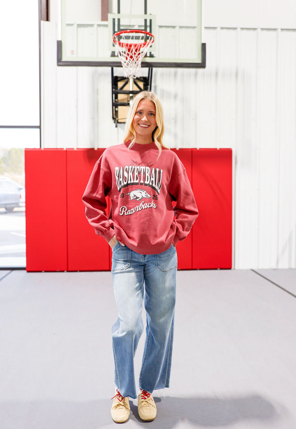 AR Logos Mock Neck Sweatshirt - Clothe Boutique