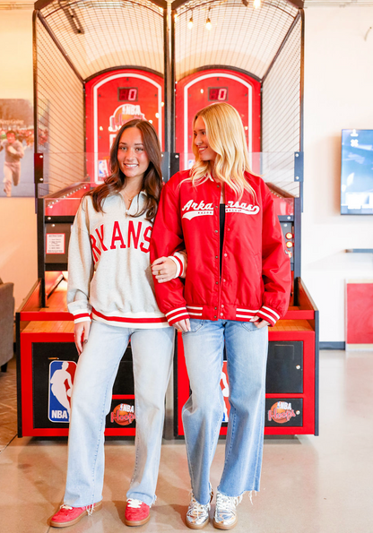 Arkansas Varsity Jacket - Clothe Boutique