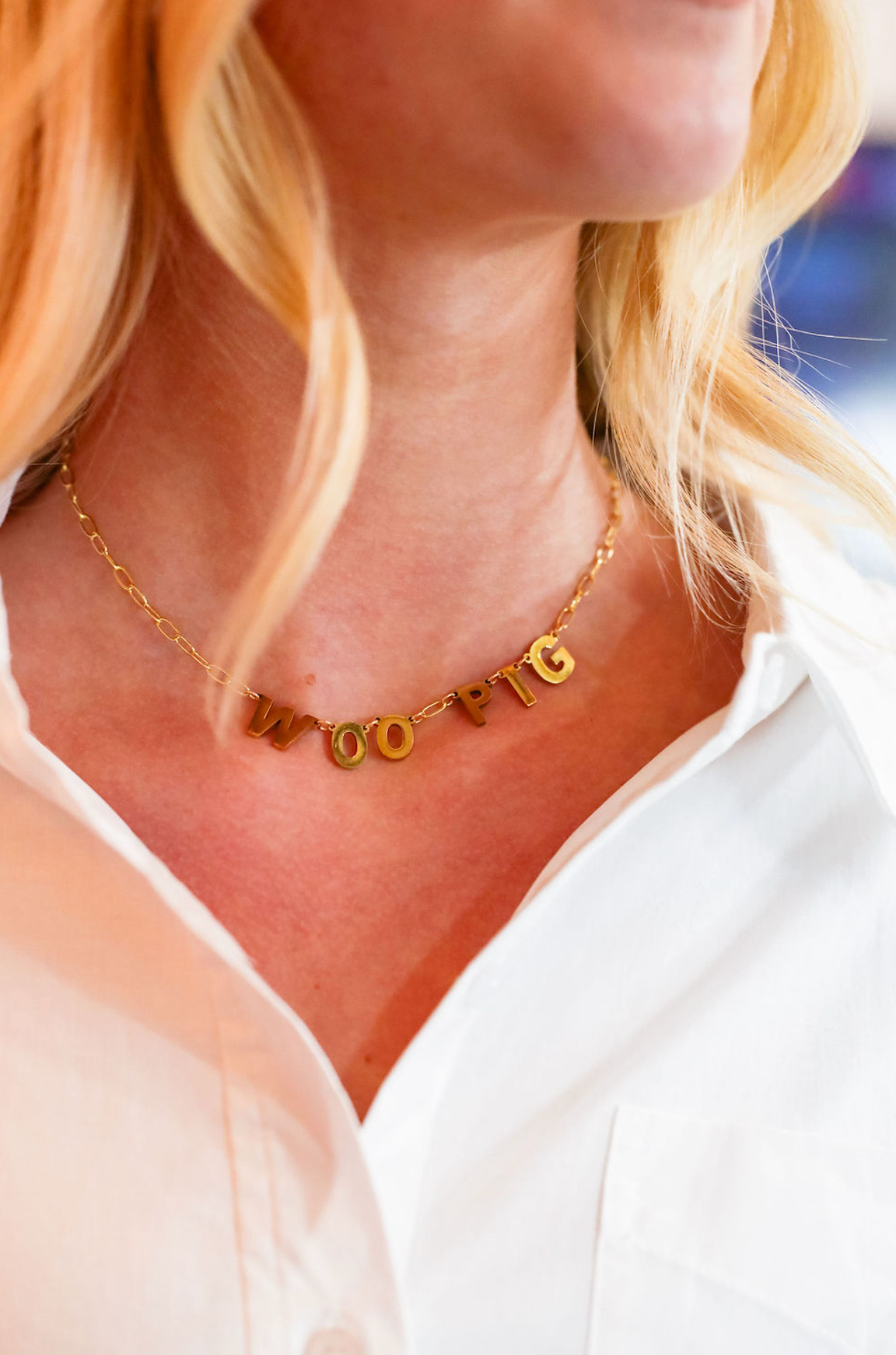 WOO PIG Gameday Necklace - Clothe Boutique