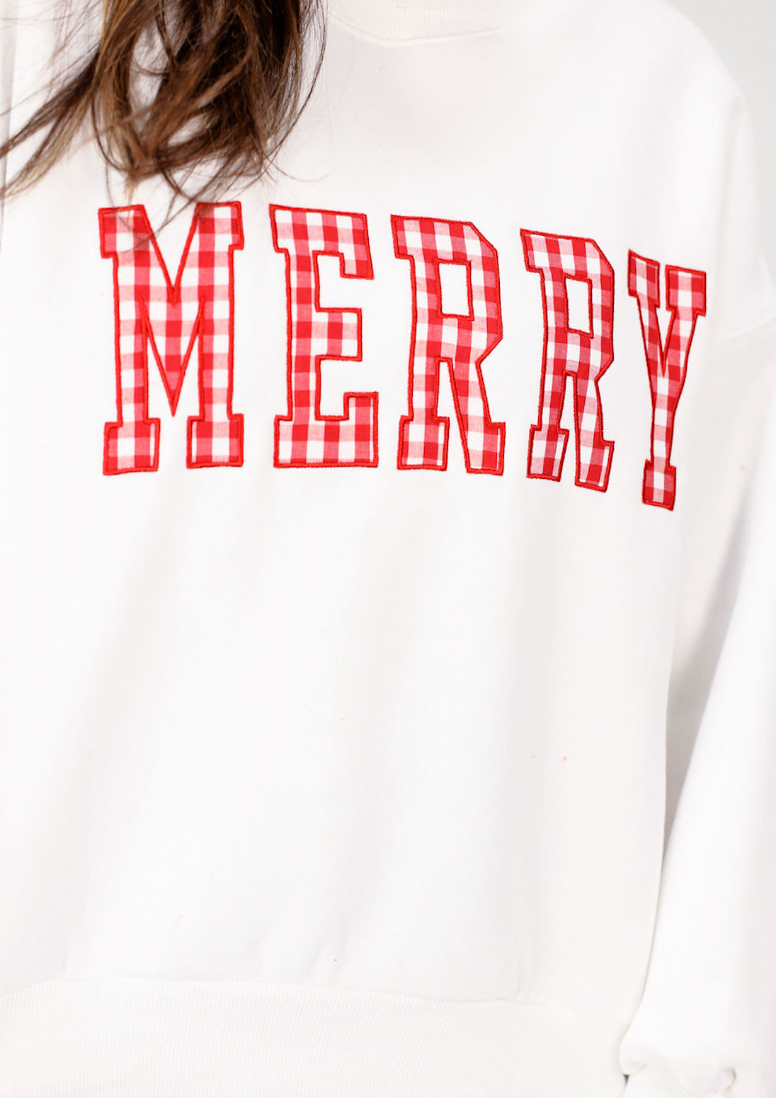 Merry Holiday Sweater White