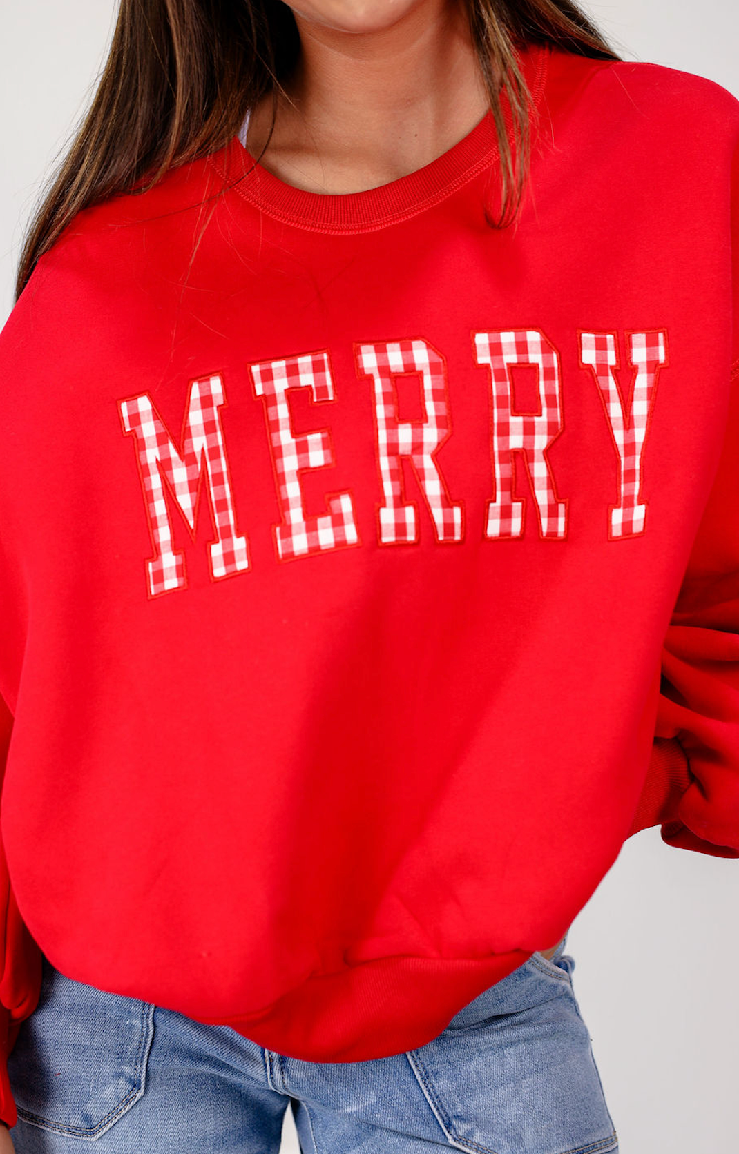 Merry Holiday Sweater Red