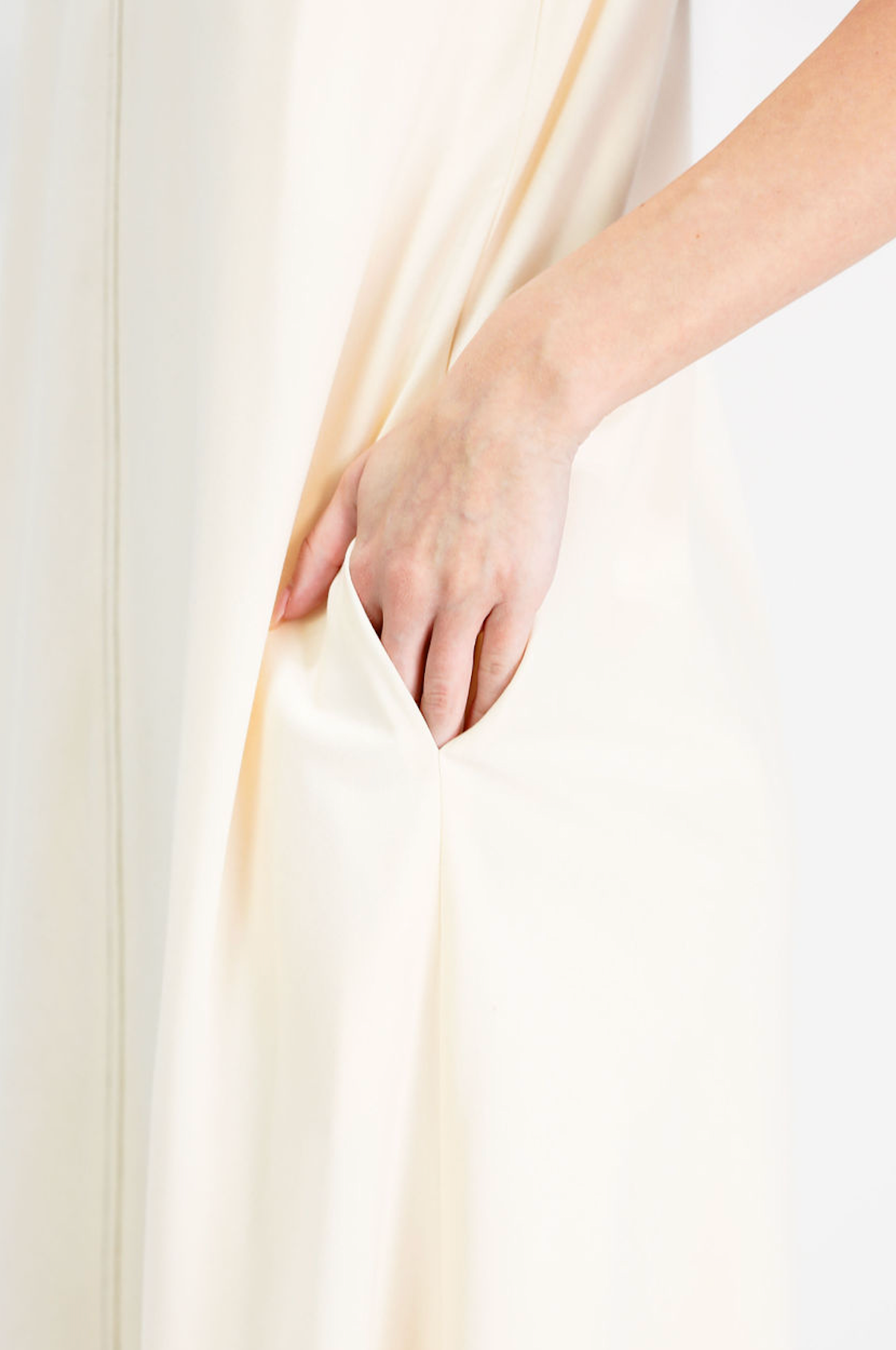 Annalisa Cream Midi Dress