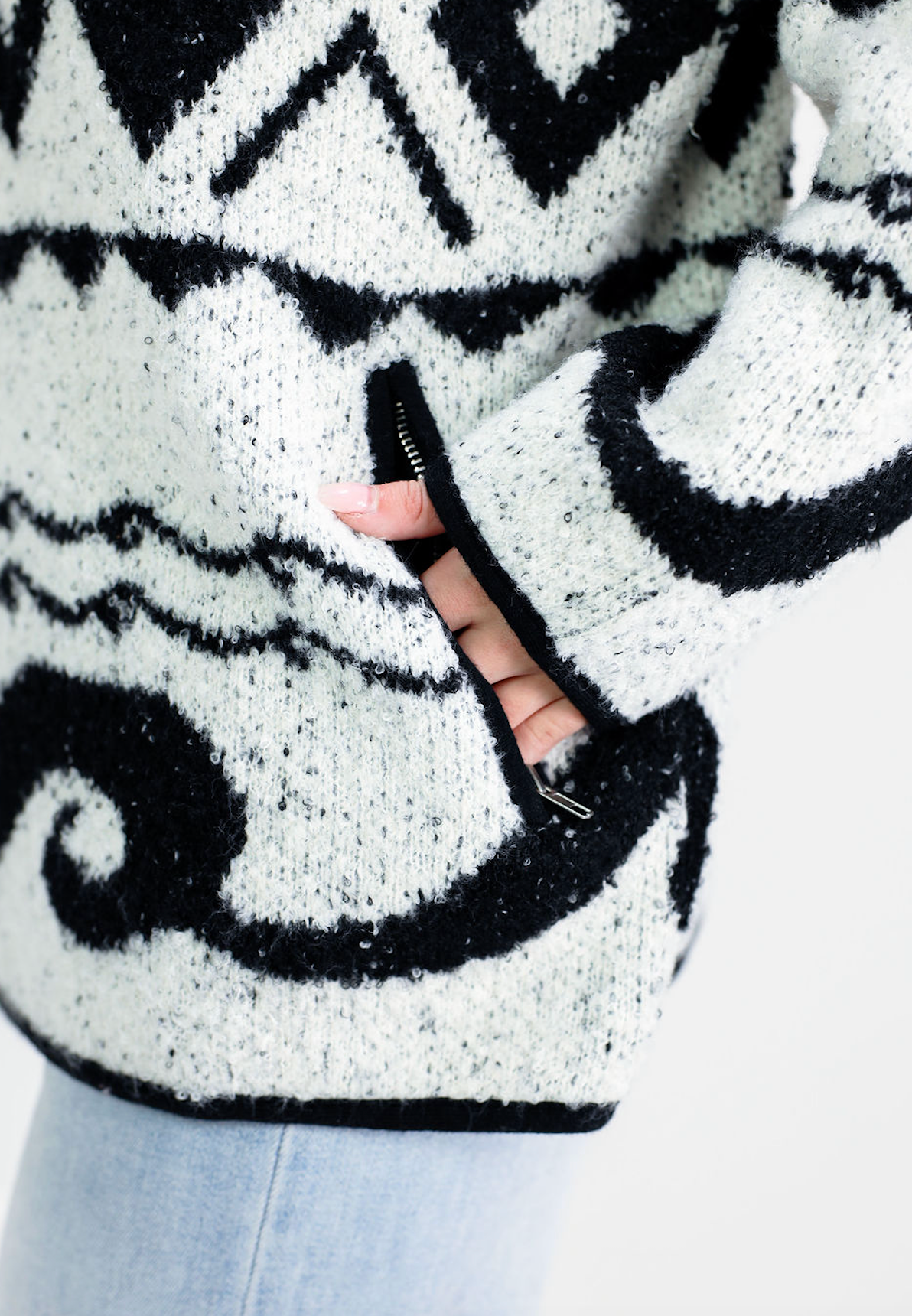 Weekend in Vail Zip Front Pullover