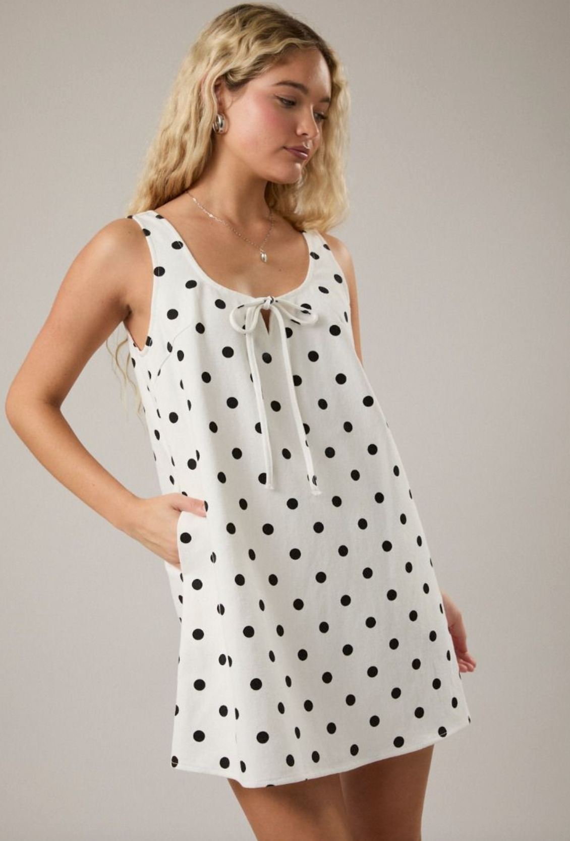 Aubri Polka Dot Dress - Clothe Boutique