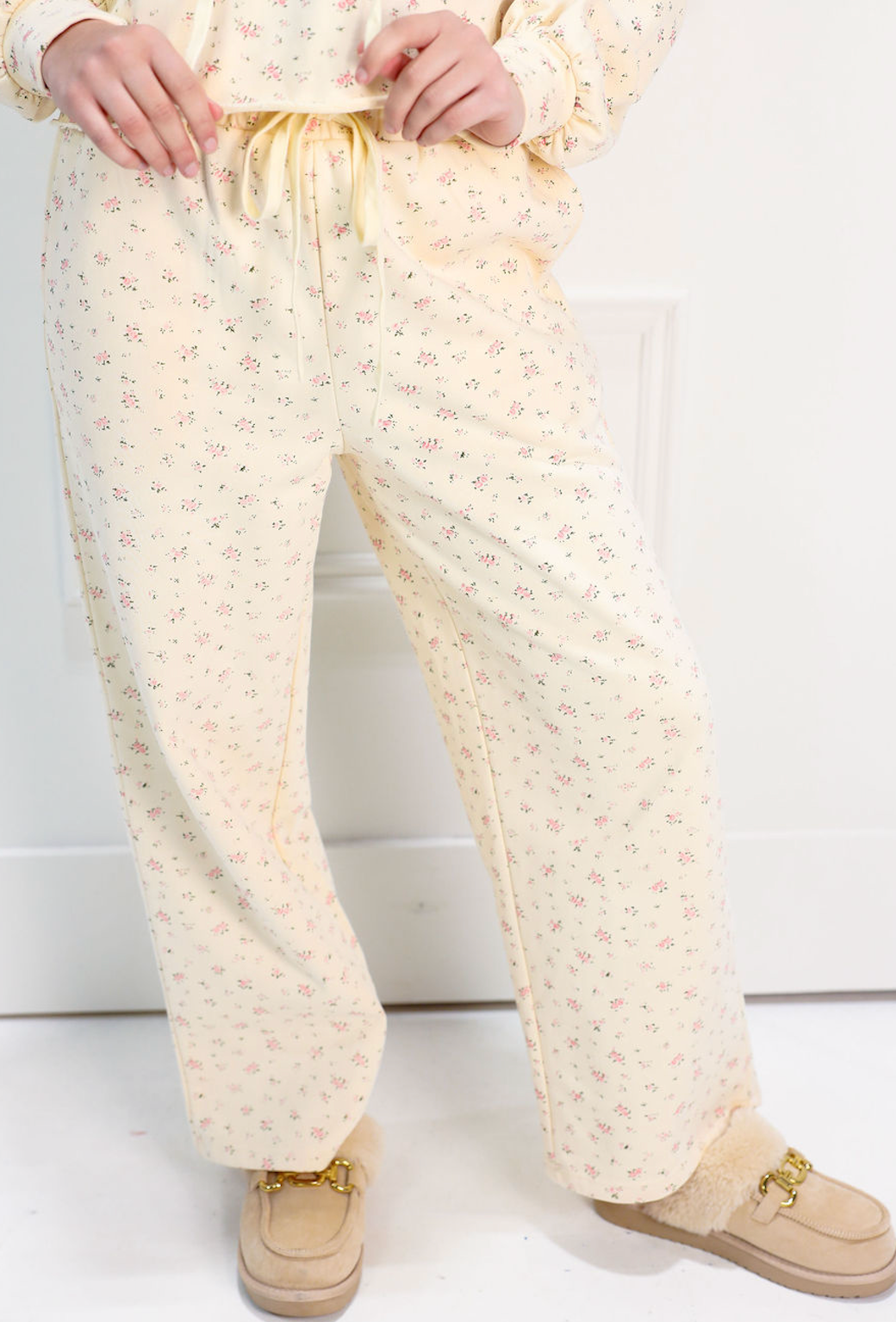Floral Print Lounge Pants
