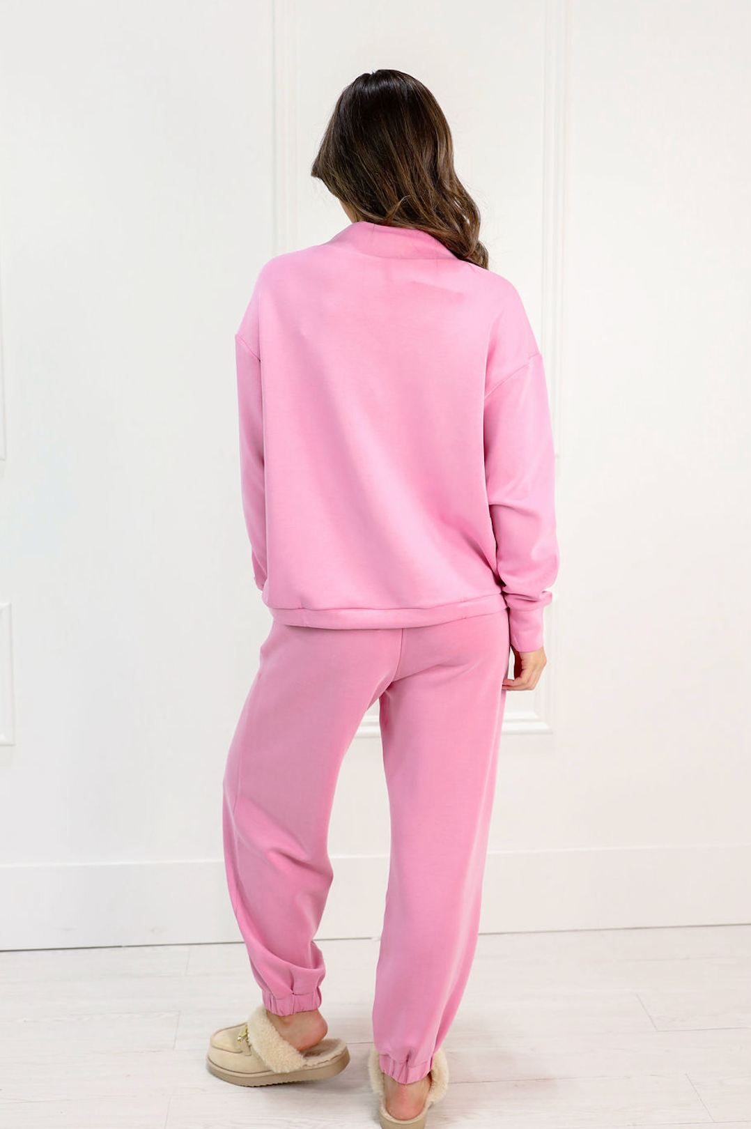 Modal Mock Neck & Pants Set of 2 - Clothe Boutique