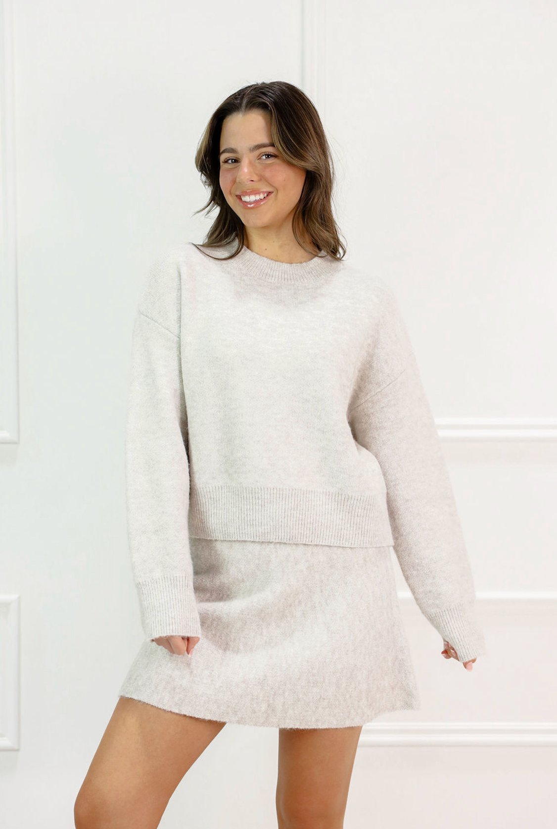 Annie Sweater Top & Skirt Set of 2 - Clothe Boutique