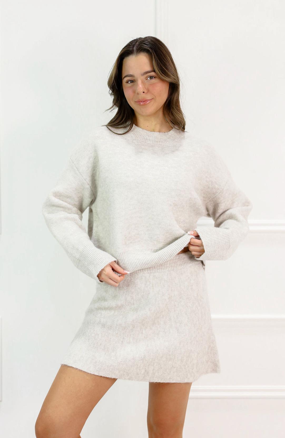 Annie Sweater Top & Skirt Set of 2 - Clothe Boutique