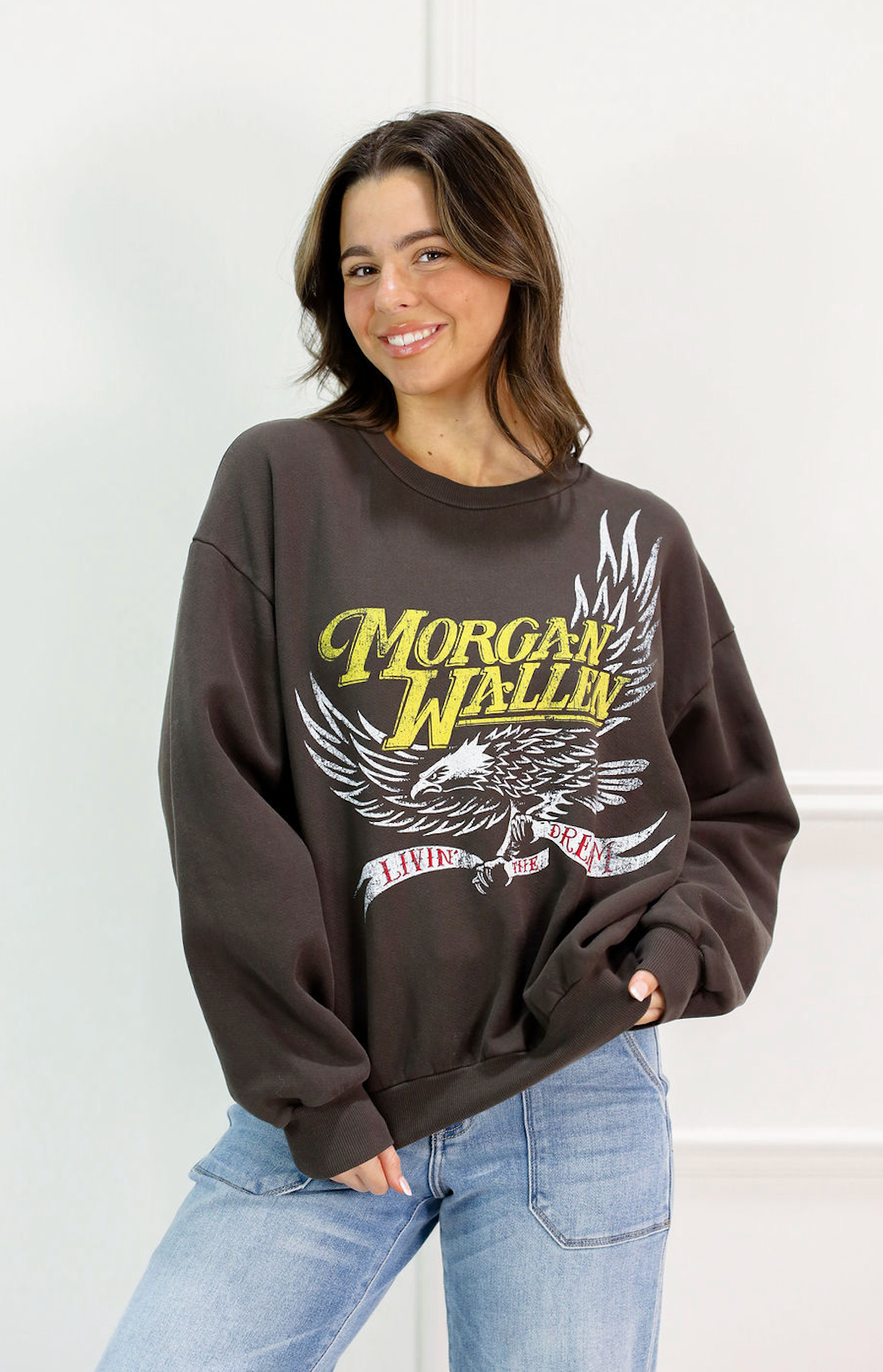 Morgan Wallen Classic Eagle Crewneck