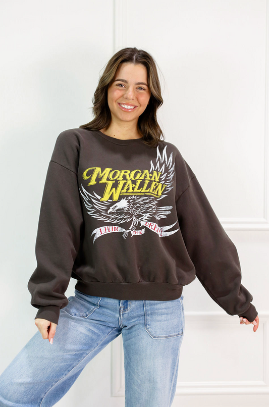 Morgan Wallen Classic Eagle Crewneck