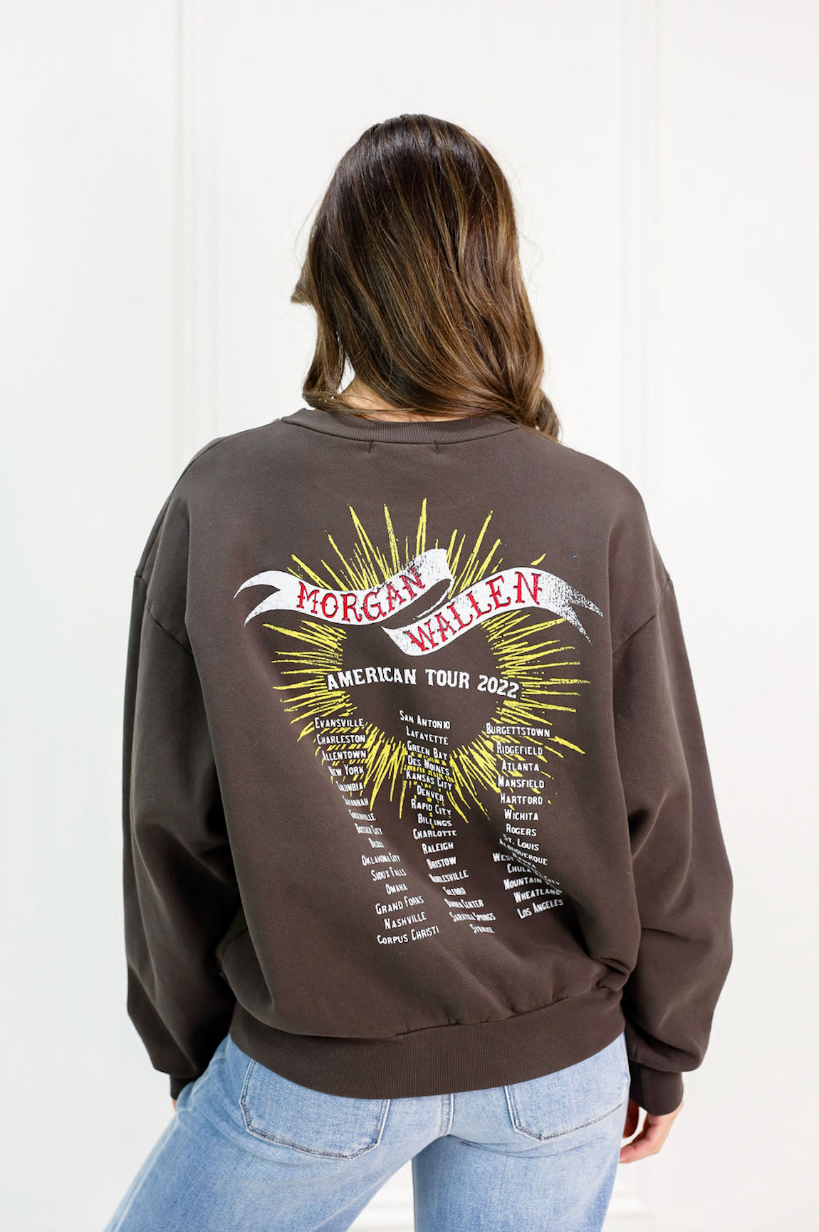 Morgan Wallen Classic Eagle Crewneck