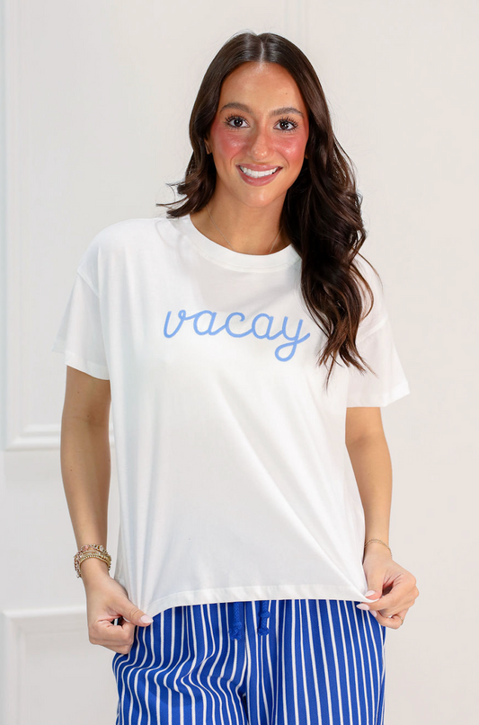 Vacay Stitch Tee