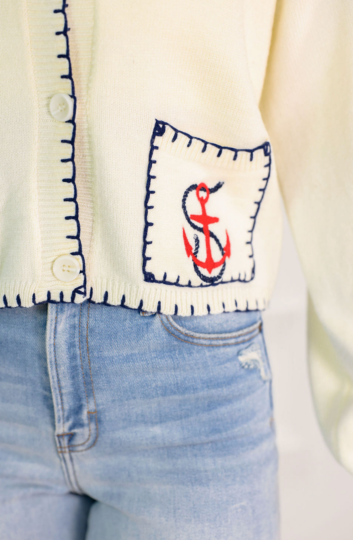 Sailboat Cream Cardigan – Clothe Boutique