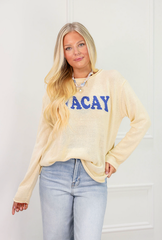 Vacay Lightweight Sweater