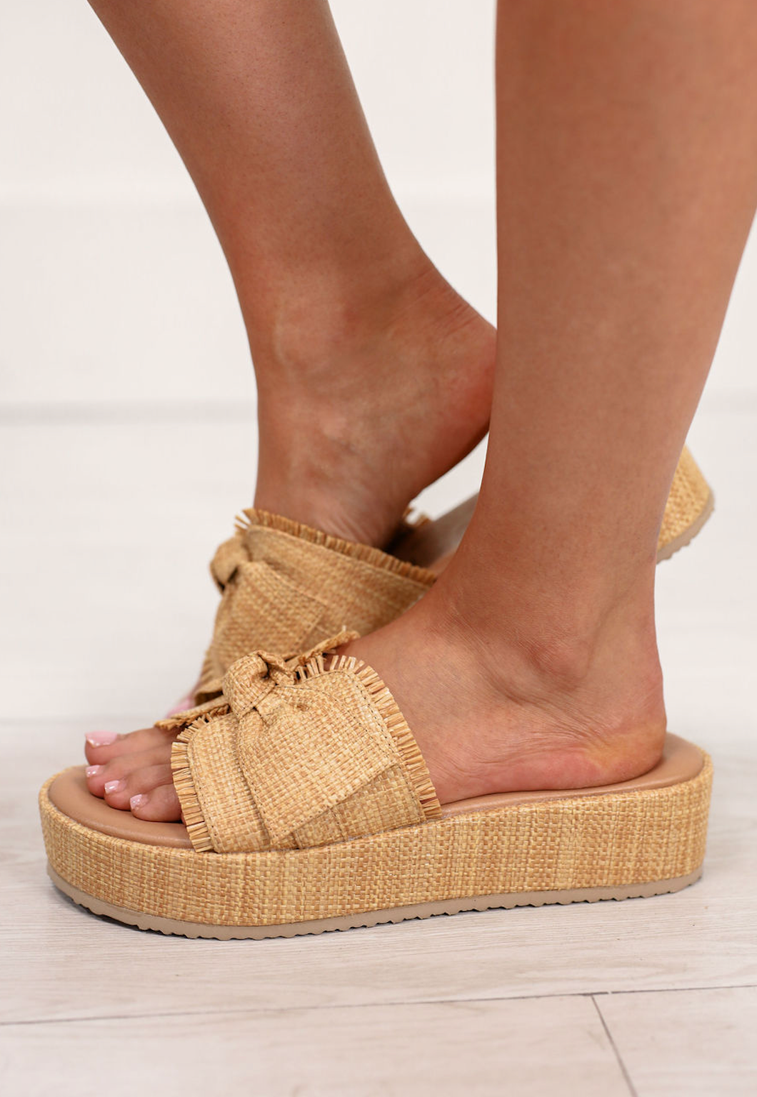 Matisse Sunda Rattan Sandals Tan - Clothe Boutique