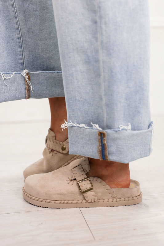 Matisse Percy Clogs Taupe - Clothe Boutique
