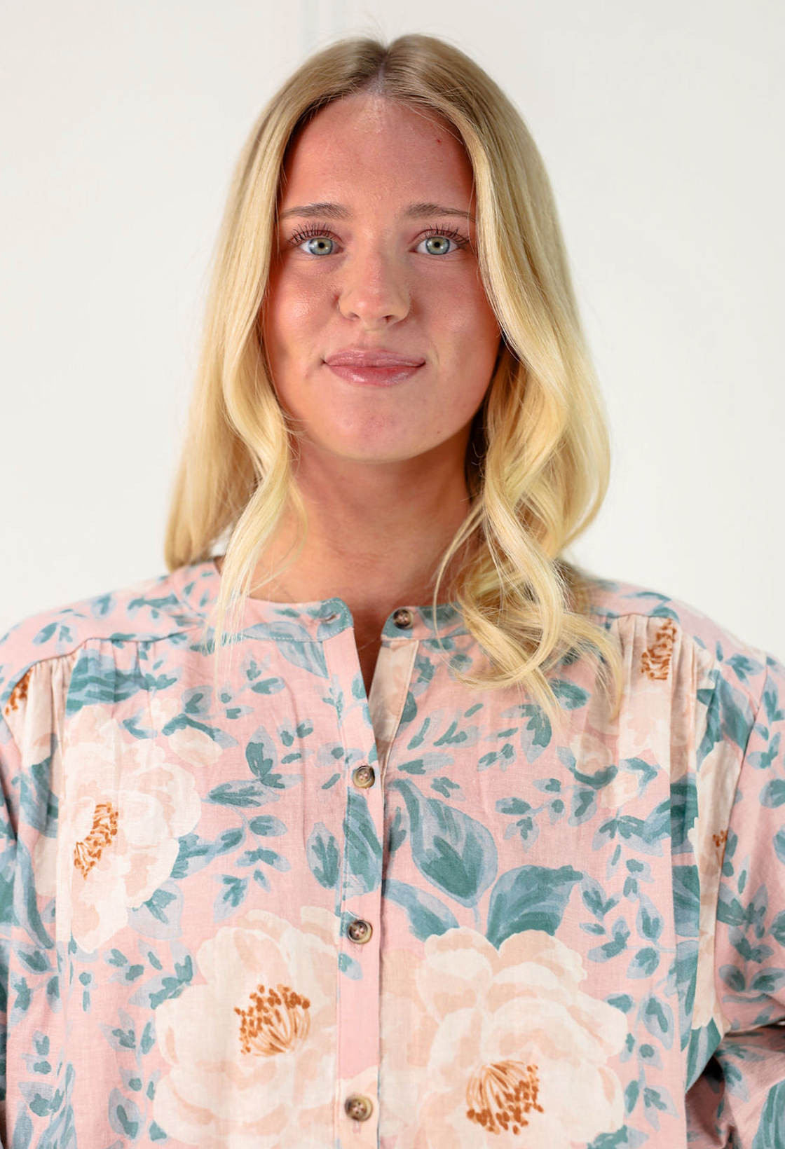 Blush Garden Flowy Blouse - Clothe Boutique
