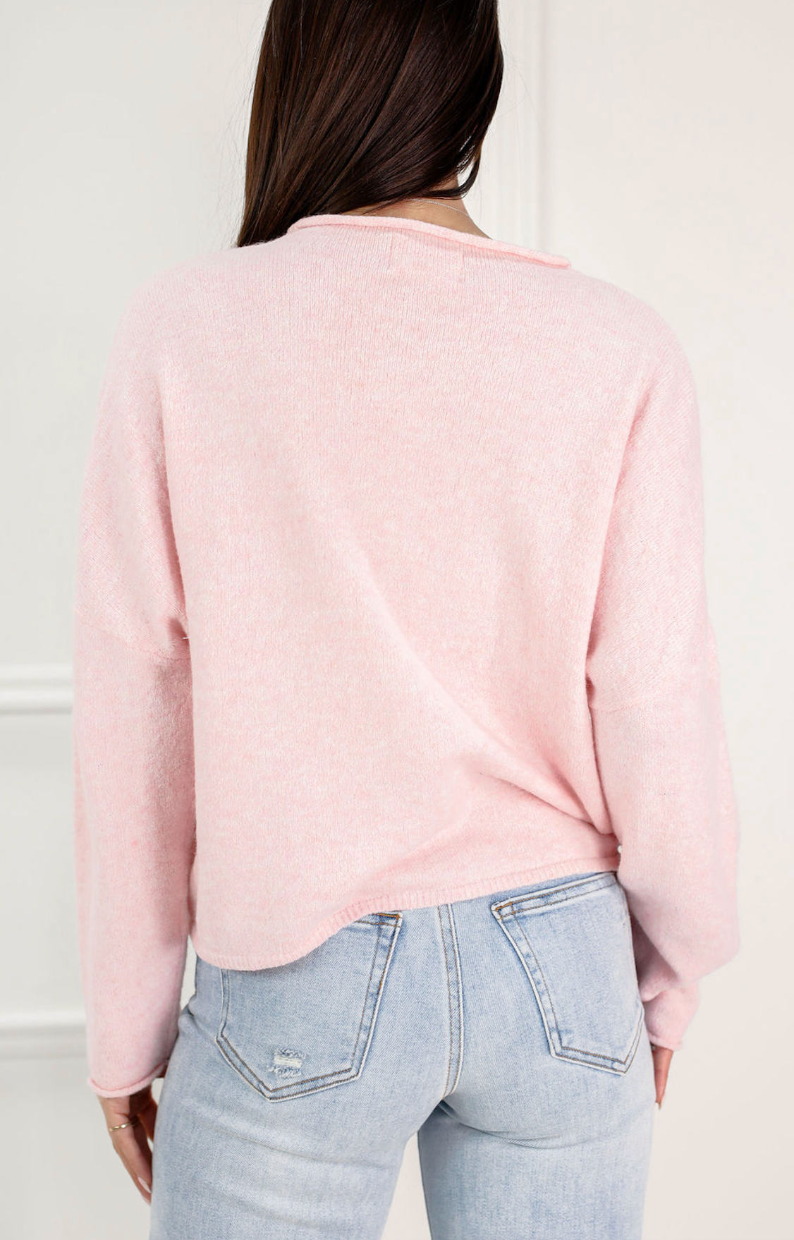 Basic Button Down Cardi Pink - Clothe Boutique