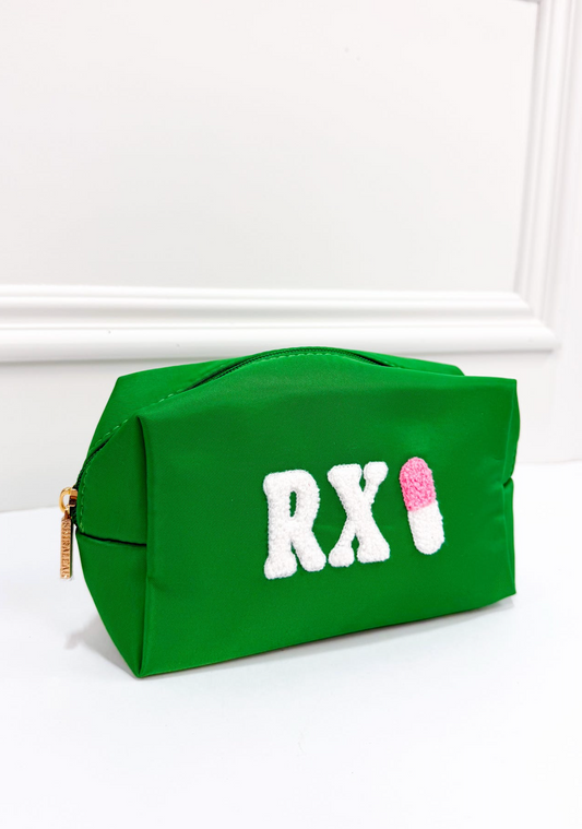 RX Small Travel Pouch Green
