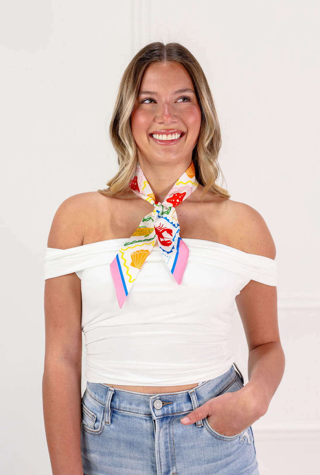 Lobster Twilly Scarf - Clothe Boutique
