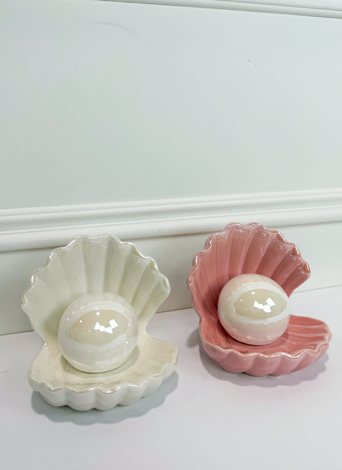 Seashell W/ LED Pearl Pink