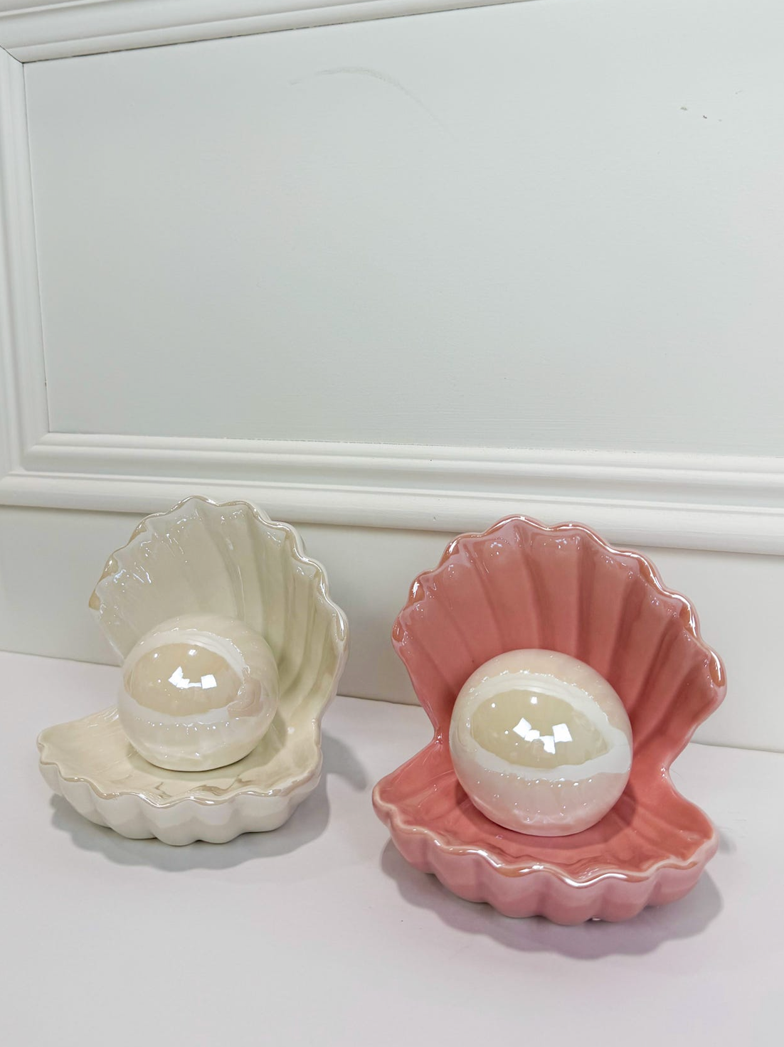 Seashell W/ LED Pearl Pink
