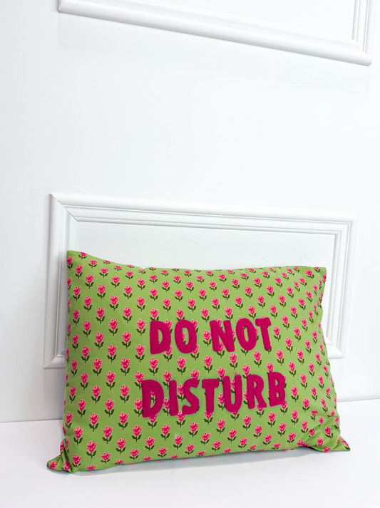 Do Not Disturb Lumbar Pillow - Clothe Boutique
