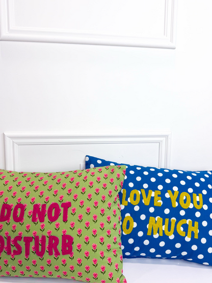Do Not Disturb Lumbar Pillow - Clothe Boutique