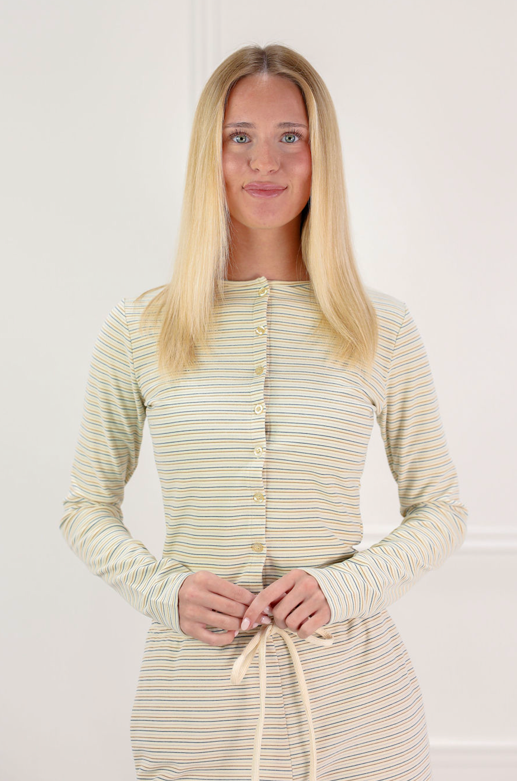 Striped Drawstring Pants & Top Set of 2 - Clothe Boutique