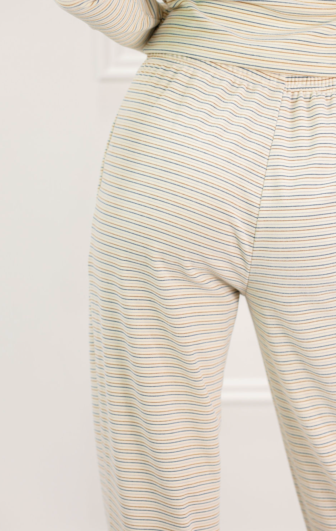 Striped Drawstring Pants & Top Set of 2 - Clothe Boutique