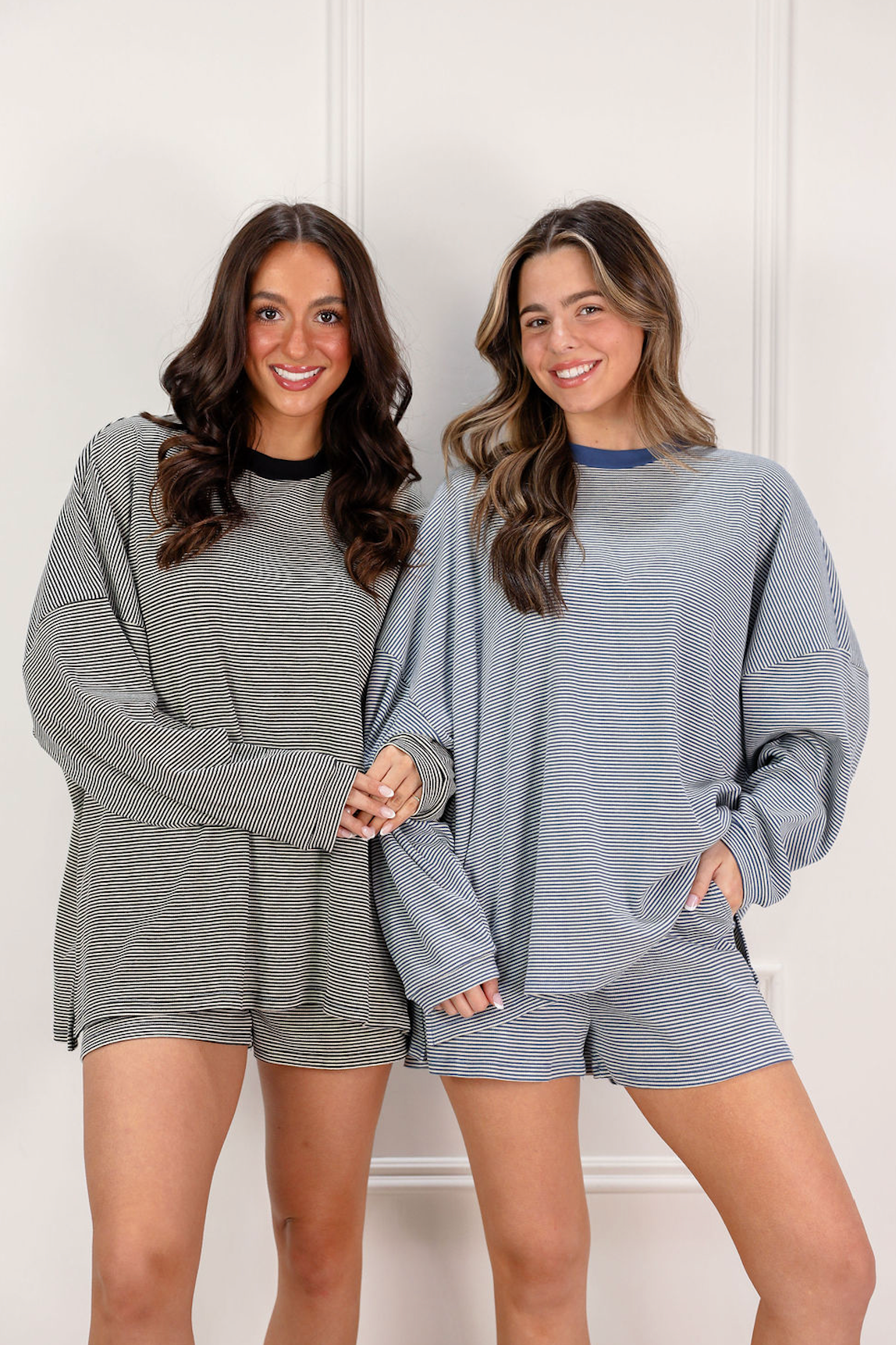 Piper Ribbed Oversize Top Black - Clothe Boutique