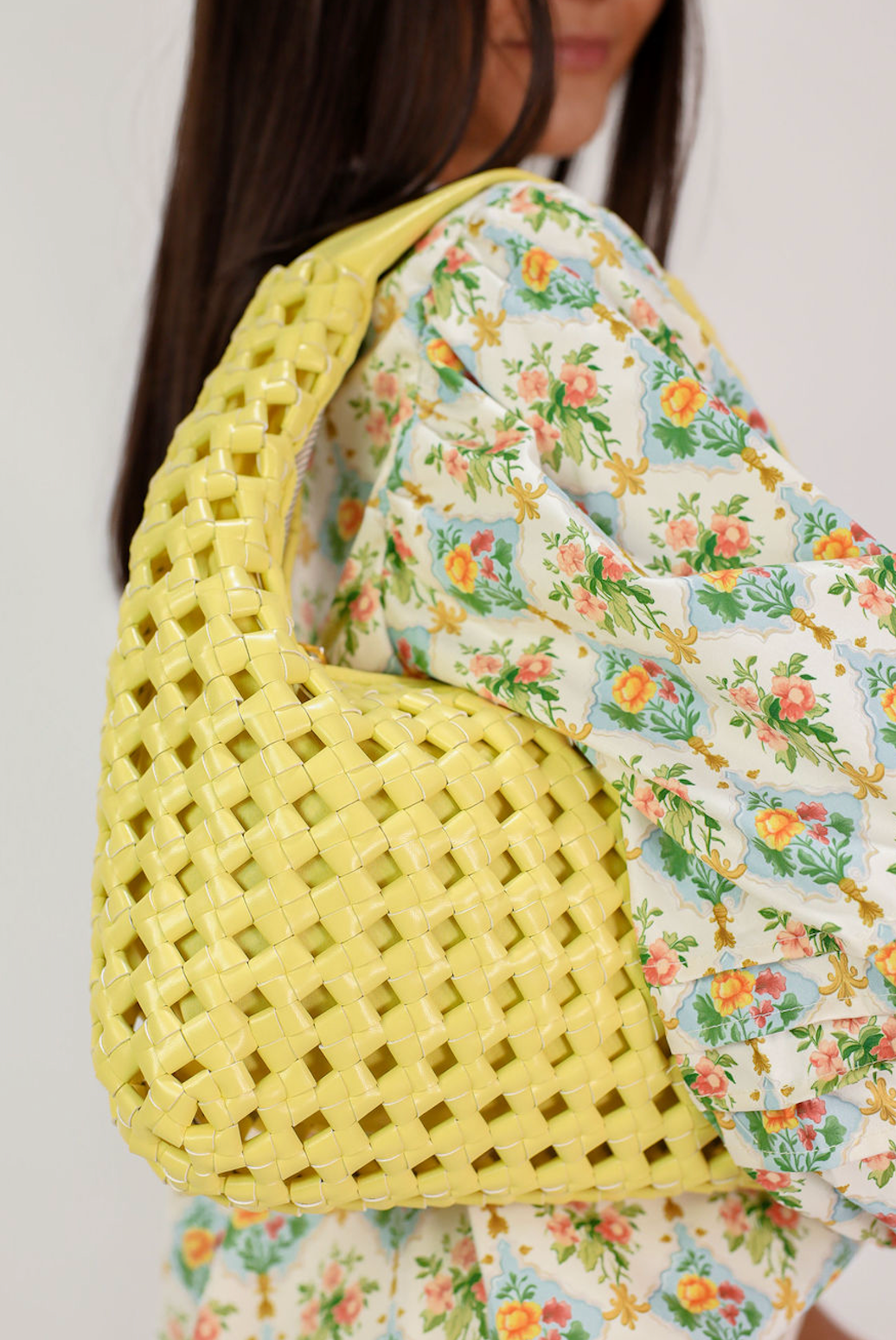 Richelle Yellow Hobo Purse - Clothe Boutique