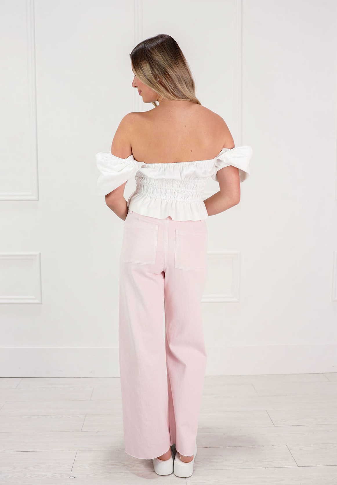 Strawberry Straight Leg Pants - Clothe Boutique