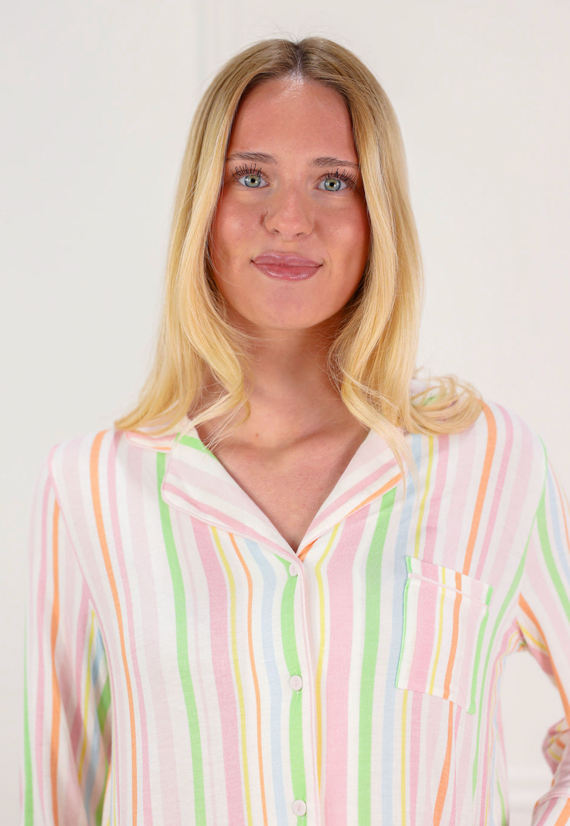 Spring Stripe Top + Short PJ Set of 2