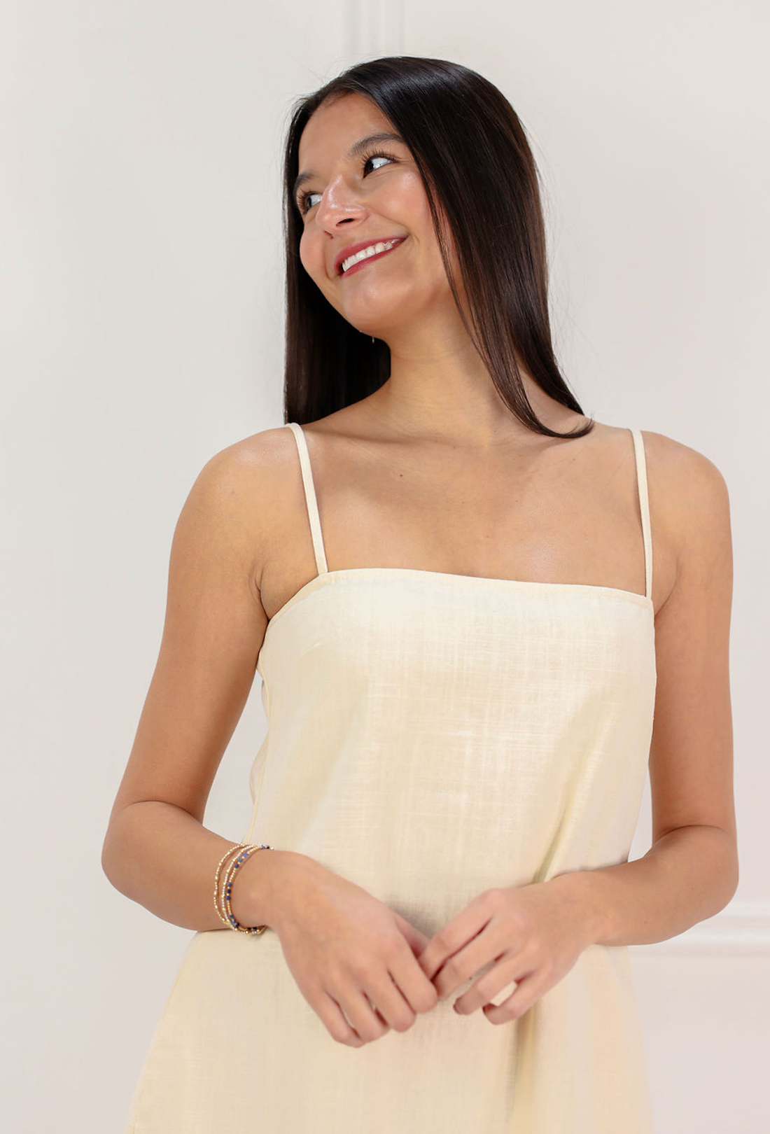 Muse Sheer Maxi Dress Ivory - Clothe Boutique