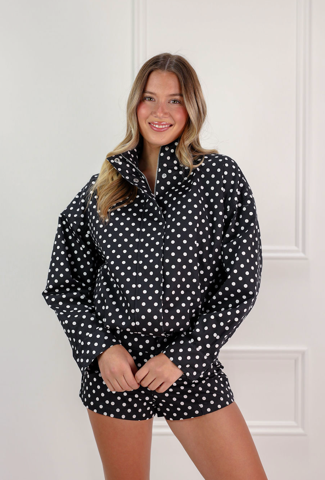 Brynn Polka Dot Jacket