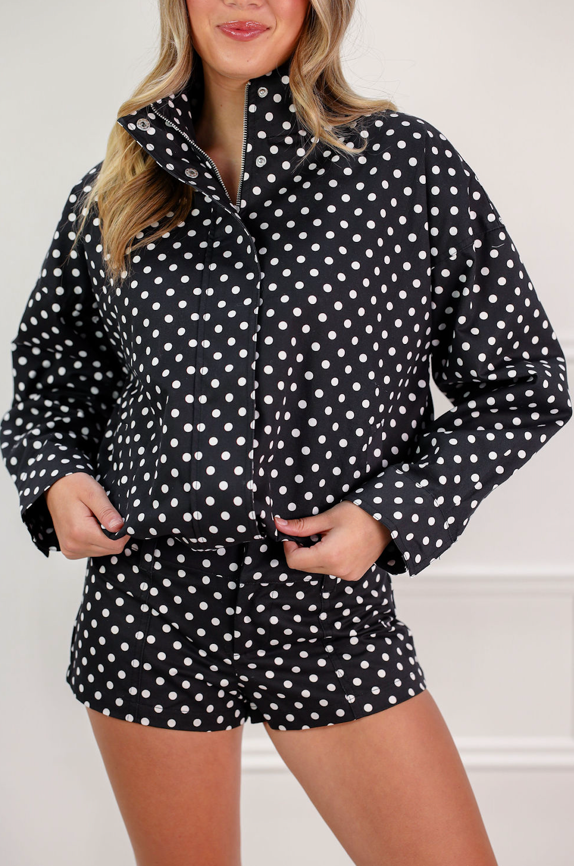 Brynn Polka Dot Jacket