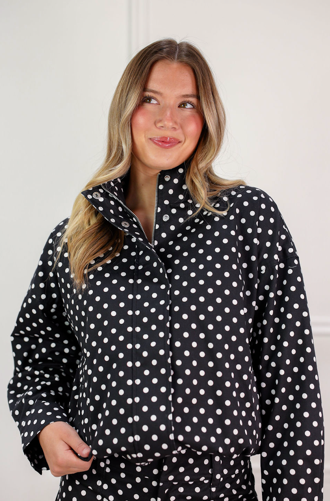 Brynn Polka Dot Jacket